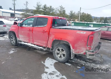 2015 Chevrolet Colorado Z71 z USA, uszkodzony, nr VIN 1GCGTCE36F1150921